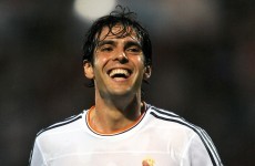 Kaká returns to Milan on a free transfer