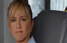 Jennifer Aniston gets ambushed by the Friends theme tune