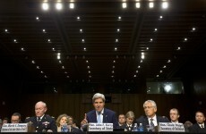 Pics: John Kerry makes the case for military intervention