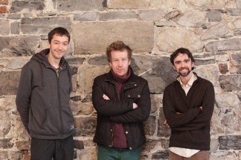 Andrew Flaherty, Kevin Barry and Tom Rowley 