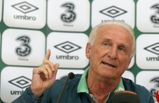 Trapattoni places faith in Keane and Dunne for crucial Swedish clash