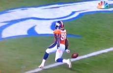 NFL star botches certain touchdown by celebrating way too soon