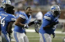 Detroit lineman costs his team 'pick six' with dangerous cheap shot
