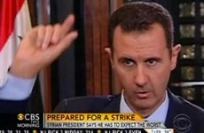 President Assad puts it up to US to produce evidence of chemical attack