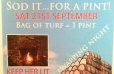 Sligo pub offers a 'pint for a bag of turf'