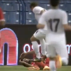 Kiwi player sent off for idiotic two-footed stamp in defeat to UAE