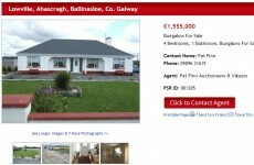 Would you pay €1.5 million for this Galway bungalow?