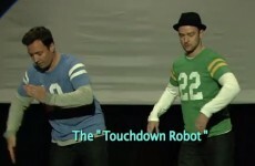 Jimmy Fallon and Justin Timberlake present 'The Evolution Of The Touchdown Dance'