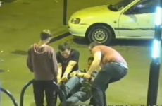Lads caught on CCTV... fixing a bike rack at 3am
