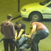 Lads caught on CCTV... fixing a bike rack at 3am