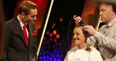 Majella O'Donnell shaves her head live on TV for cancer charity