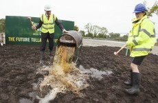 Sod is turned on Tullamore Dew distillery