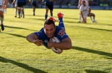 Kearney flies in for stunning Superman try against Ospreys