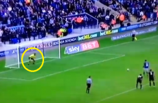 Scott Carson double bluffs himself to concede bizarre penalty