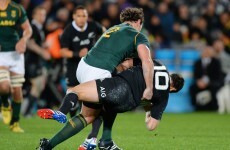 Romain Poite hung out to dry by IRB over 'late' Dan Carter hit