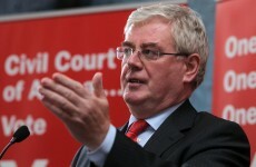 Gilmore: The Irish people aren't going to punish the party that solved the crisis