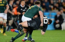 Bismarck du Plessis off the hook as Poite admits yellow card mistake