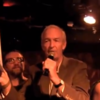 VIDEO: Jon Snow performs Park Life on stage at charity lunch