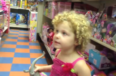 3-year-old attempts to convince her dad to buy her My Little Ponies