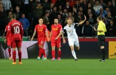 Jonjo Shelvey scores against Liverpool then gifts them two goals