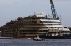 VIDEO: Watch the Costa Concordia being pulled upright