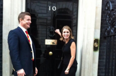 Amy Huberman nik naks number 10 Downing Street