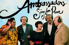 Here is the lead single from a group of UN ambassadors' album