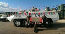 Mayo fans in the army show their true colours on Lebanon tour