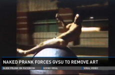 Statue removed from university after students persist in 'doing a Miley' on it
