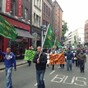 Lockout protest: Mini-march, TD jostled and pepper spray