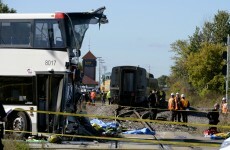Canada: 6 dead after double-decker bus crashes into train