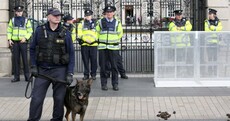 Two hospitalised after gardaí use pepper spray during Dublin protests