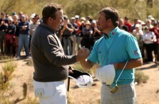 Ireland's team for the World Cup of Golf is...