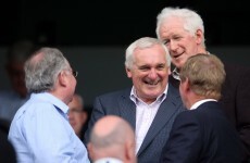 Bertie Ahern is back in the cupboard*