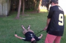 Don’t get drunk and let someone tee off on your face