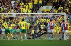 Premier League wrap: Glorious Guzan save helps Villa hold on, Baines rescues Everton