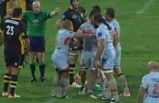 VIDEO: Chabal gets smashed, gets angry in French second division