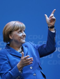 After 'super-result' Merkel begins search for German coalition partner