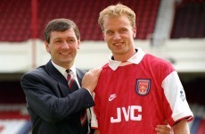 Dennis Bergkamp on the joy of being on Ceefax after Arsenal move