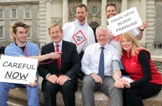 Father Ted star's sons join Taoiseach to launch blood pressure roadshow