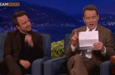 Bryan Cranston reads his most erotic fan letter ever