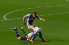 Jan Vertonghen pulled a Villa striker's shorts down and got away with it