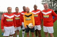 Ever wondered what it's like to be given the runaround by a team of ex-Man United players?