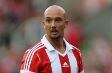 Stephen Ireland scored on his full Stoke debut with Noel King watching in the stands