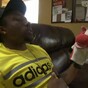 NFL player overcomes fear of horses by playing with horse puppets