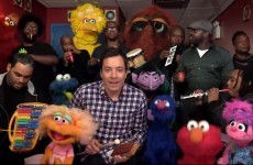 Sweep the clouds away with Elmo, Jimmy Fallon and The Roots