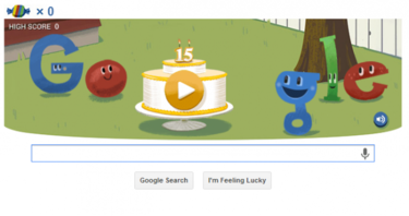 Google Doodle: Best Games in Google's 19th Birthday Greatest Hits