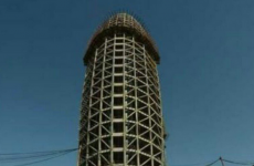 The People's Daily building in China looks like a gigantic, gold-plated, um...