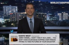 VIDEO: Jimmy Kimmel responds to Kanye's angry tweets