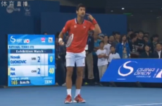 Djokovic loses battle of the sexes tennis clash but there's a 'but'